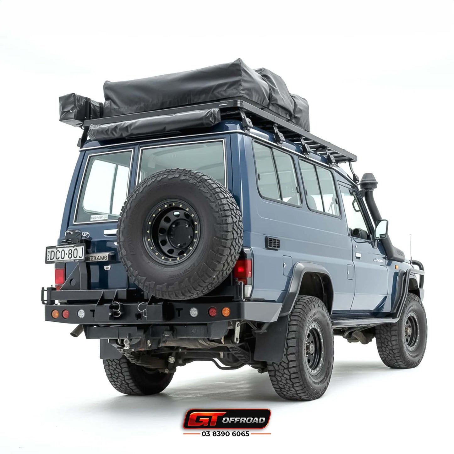 TROOPY REAR BAR SPARE WHEEL CARRIER SUITS 78 SERIES
