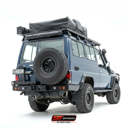 TROOPY REAR BAR SPARE WHEEL CARRIER SUITS 78 SERIES