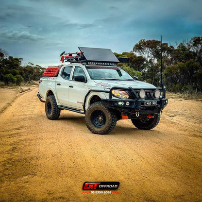 SIDE RAIL BRUSH BARS SUITS DMAX / TRITON / NAVARA