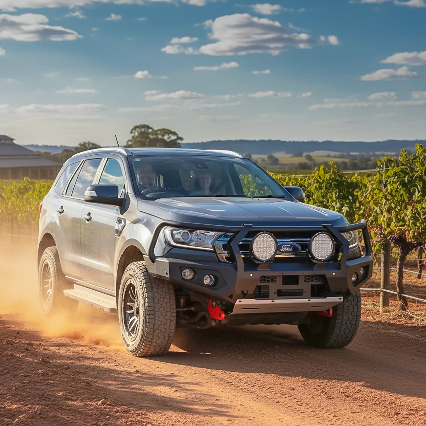 FORD EVEREST BULL BAR ROCKARMOR GT - SUITS UA1 & UA2 FORD EVEREST