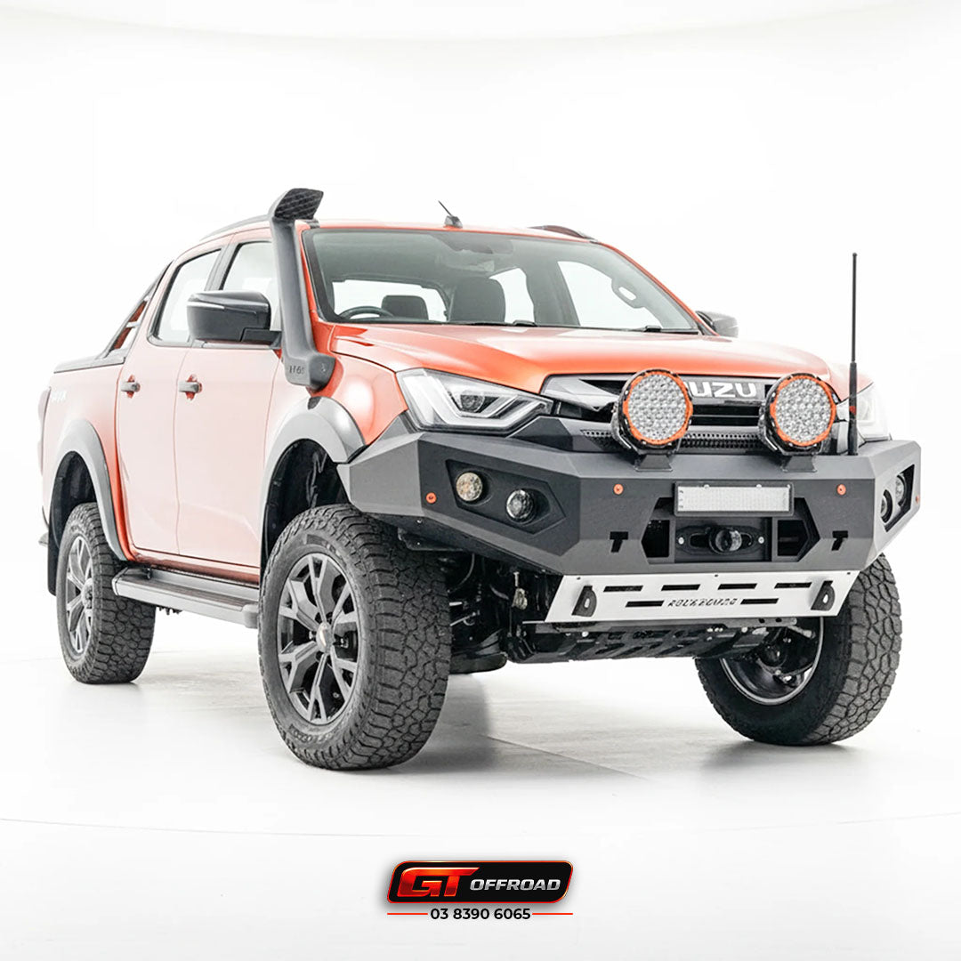 ISUZU DMAX NO LOOP BULLBAR 08/2020 - 04/2024 GT BUMPER | HOOPLESS BULLBAR