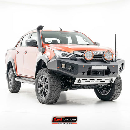 ISUZU DMAX NO LOOP BULLBAR 08/2020 - 04/2024 GT BUMPER | HOOPLESS BULLBAR