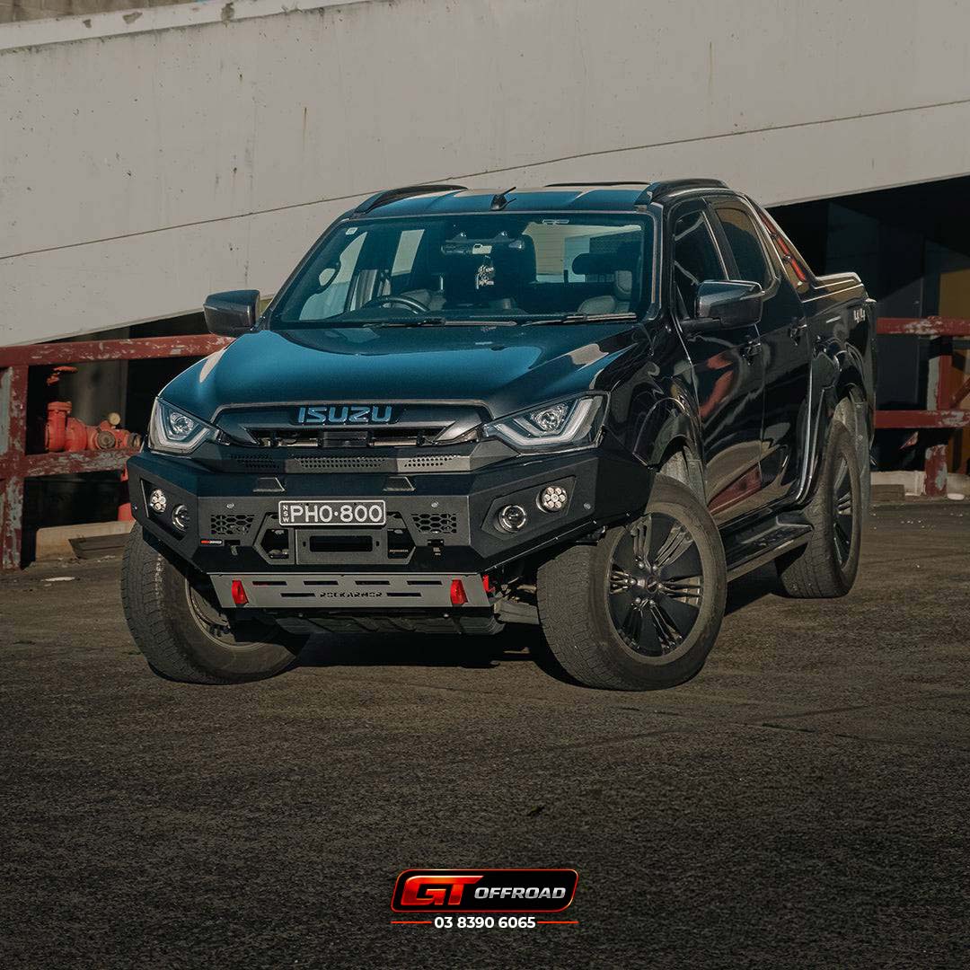 ISUZU DMAX NO LOOP BULLBAR 08/2020 - 04/2024 GT BUMPER | HOOPLESS BULLBAR