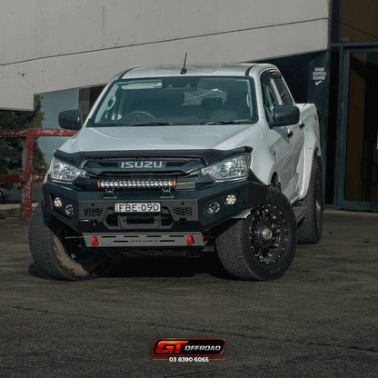ISUZU DMAX NO LOOP BULLBAR 08/2020 - 04/2024 GT BUMPER | HOOPLESS BULLBAR