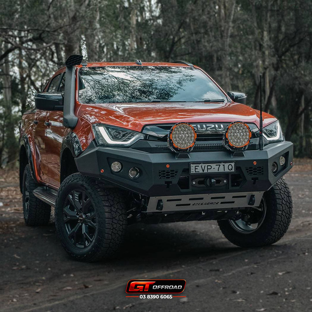 ISUZU DMAX NO LOOP BULLBAR 08/2020 - 04/2024 GT BUMPER | HOOPLESS BULLBAR