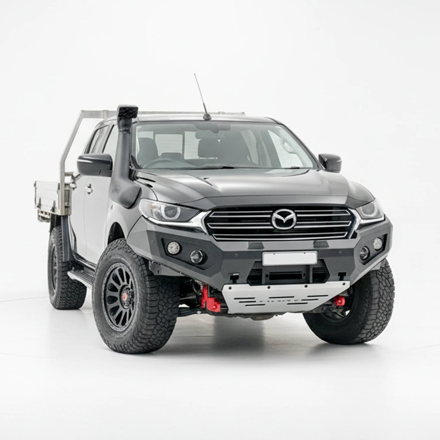 MAZDA BT50 ROCKARMOR GT BUMPER NO LOOP BULL BAR | HOOPLESS BULLBAR SUITS 08/2020 -01/2025