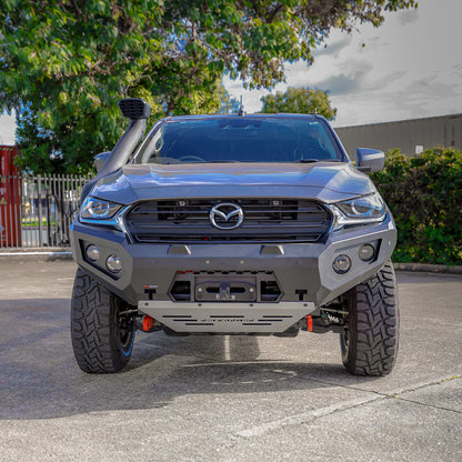 MAZDA BT50 ROCKARMOR GT BUMPER NO LOOP BULL BAR | HOOPLESS BULLBAR SUITS 08/2020 -01/2025