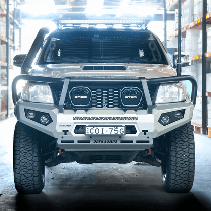 N70 HILUX BULLBAR - ROCKARMOR GT SUITS 08/2011 - 08/2015