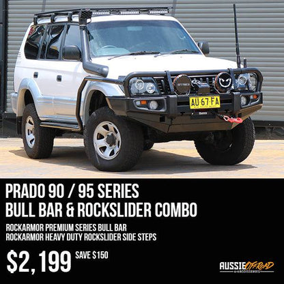 90 SERIES BULLBAR & ROCK SLIDER COMBO