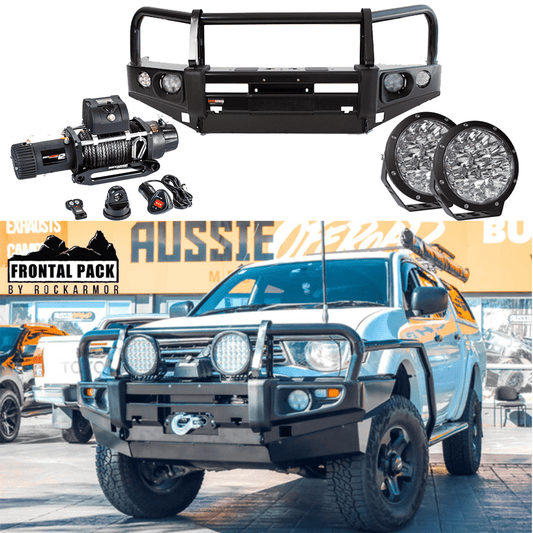 MN - ML Triton | Challenger | Offroad Frontal Pack - Bull Bar, Winch, 9" Led Lights
