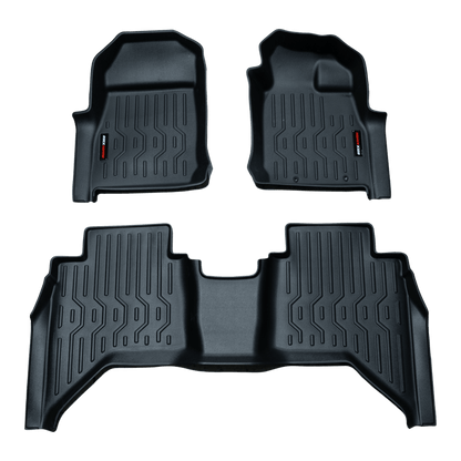 DMAX FLOOR MATS 3D MOULDED SUITS ISUZU DMAX 08/2020+