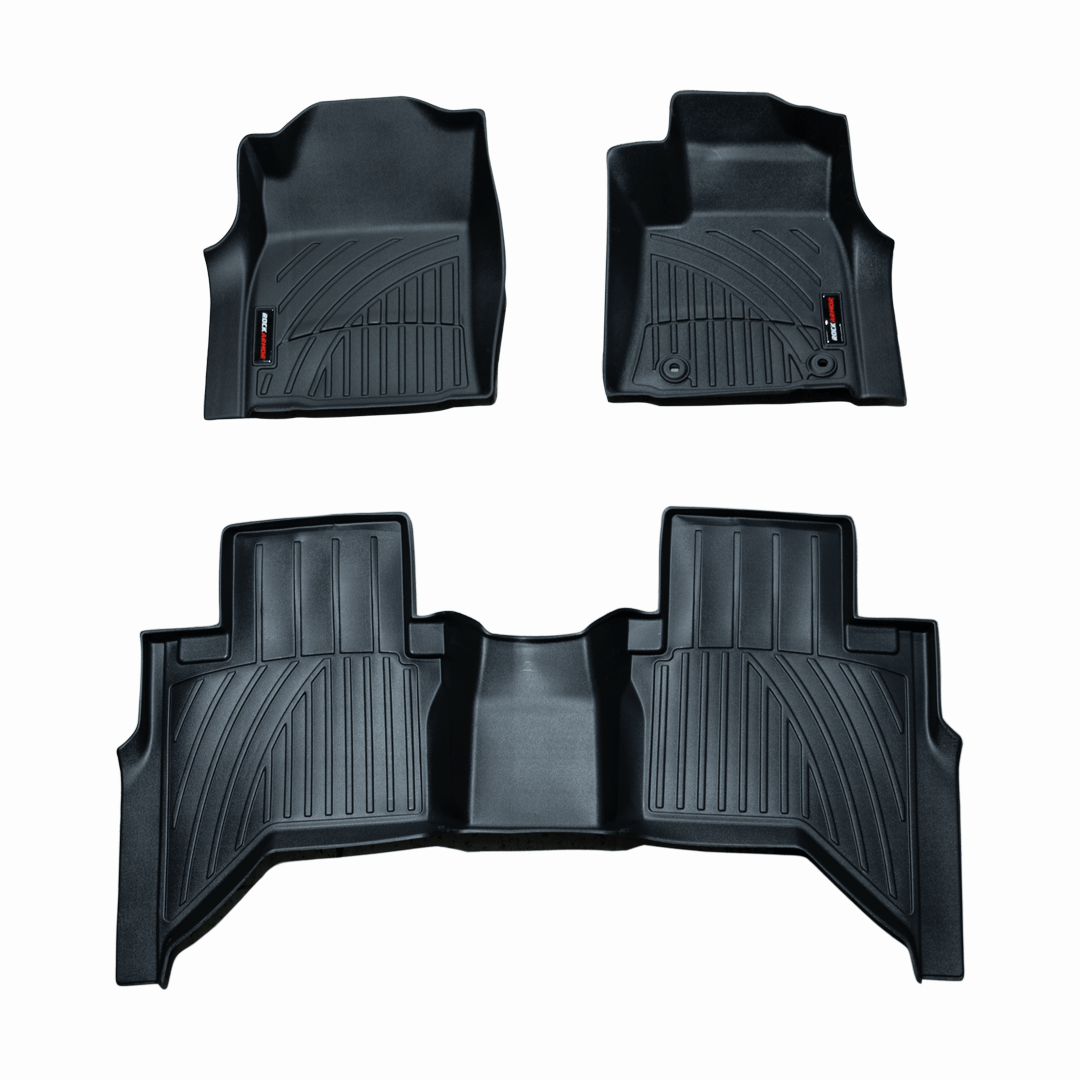 HILUX FLOOR MATS 3D MOULDED SUITS N80 HILUX 2015 - CURRENT