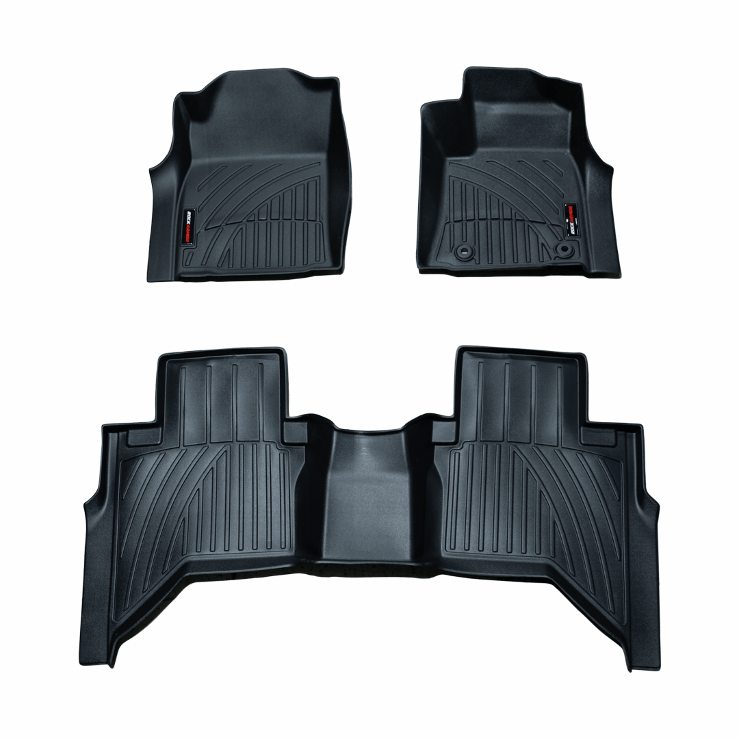 HILUX FLOOR MATS - 3D MOULDED SUITS HILUX N70 (AUTOMATIC MODELS)