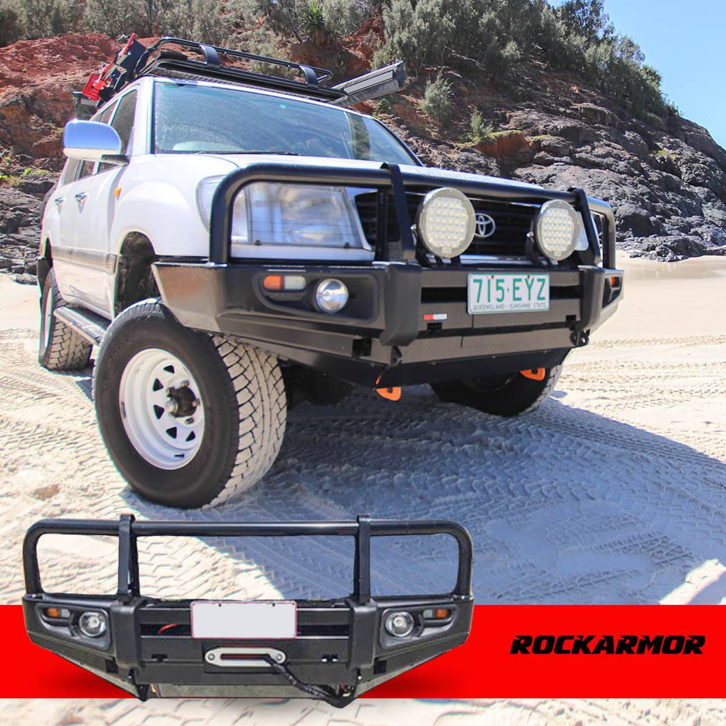 100 SERIES BULLBAR - SUITS 100 IFS LANDCRUISER ROCKARMOR PREMIUM SERIES