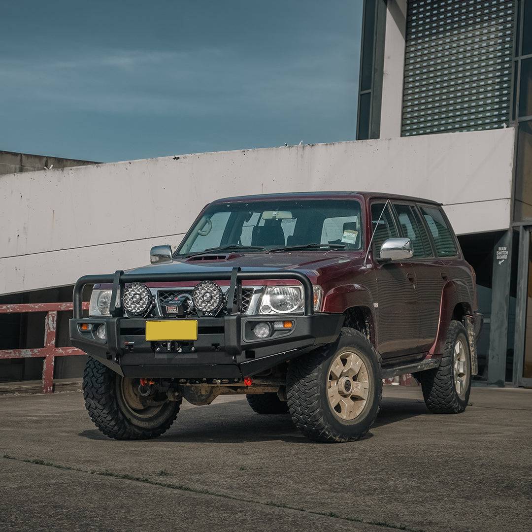 GU PATROL BULLBAR SERIES 4+ 10/2004 - 12/2016 ROCKARMOR PREMIUM SERIES