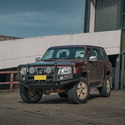 GU PATROL BULLBAR SERIES 4+ 10/2004 - 12/2016 ROCKARMOR PREMIUM SERIES