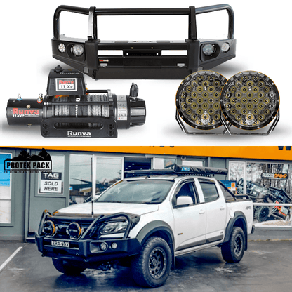 HOLDEN RG COLORADO/7 | PROTEK PACK: BULL BAR, RUNVA WINCH, STEDI SPOTTIES