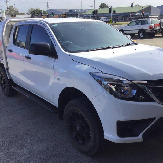 BT50 ROCK SLIDERS SIDE STEPS | SUITS MAZDA BT50 2012 - 2020 | ADR APPROVED
