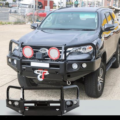 TOYOTA FORTUNER BULLBAR ROCKARMOR ELITE SUITS 10/2015 - 08/2020